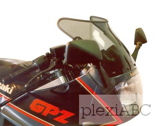 MRA plexi Spoiler - fekete | Kawasaki GPZ 600 R ZX600A | 006540