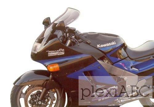 MRA plexi Touring - fekete | Kawasaki ZZR 1100 ZXT10C (->1992) | 028146