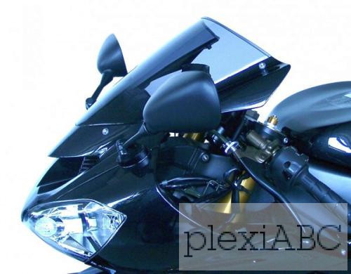 MRA plexi Original - fekete | Kawasaki Z 750 S ZR750J (2005->), ZX 10 R ZXT00C (2004-2005) | 091331