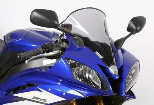 MRA plexi Racing - füstszürke | Yamaha YZF-R6 RJ11 (2006-2007) | 105762