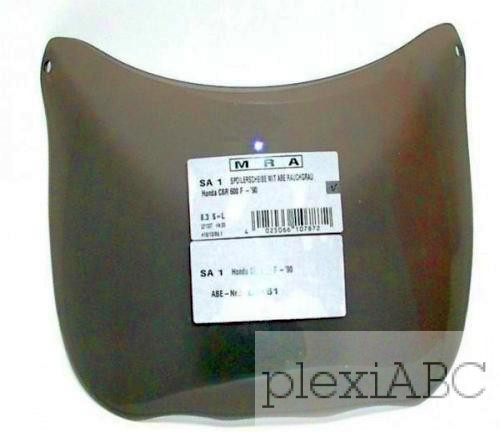 MRA plexi Spoiler - víztiszta | Honda CBR 600 F PC19/PC23 (->1990) | 107865