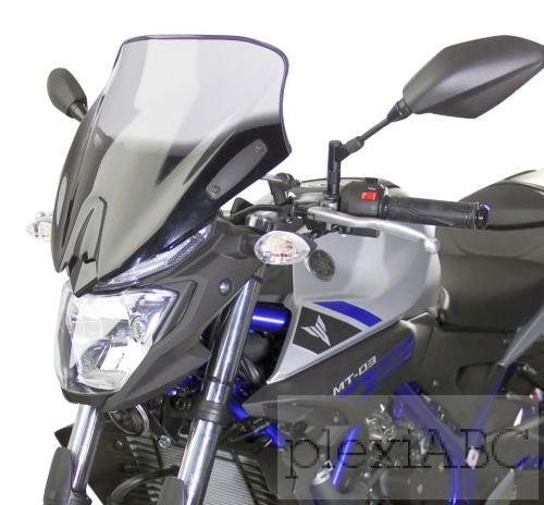 Yamaha MT-03 RH07 plexi - MRA Spoiler | P16036