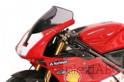 Ducati 748 Strada, SP, SPS 748, ZDM748, H3 plexi - MRA Spoiler | P02334